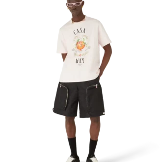Casa Way Orange Mascot Short Sleeve T-Shirt