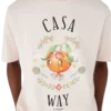 Casa Way Orange Mascot Short Sleeve T-Shirt Casa Way Orange Mascot Short Sleeve T-Shirt