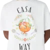 Casa Way Orange Mascot Short Sleeve T-Shirt Casa Way Orange Mascot Short Sleeve T-Shirt