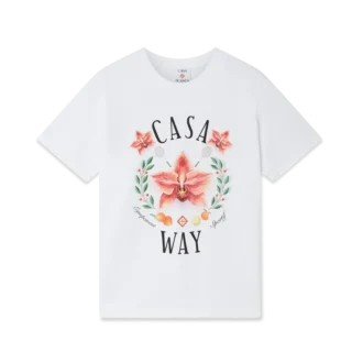 Casa Way Orchid Logo Short Sleeve T-Shirt