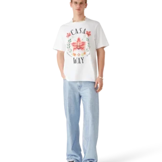 Casa Way Orchid Logo Short Sleeve T-Shirt