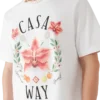 Casa Way Orchid Logo Short Sleeve T-Shirt Casa Way Orchid Logo Short Sleeve T-Shirt