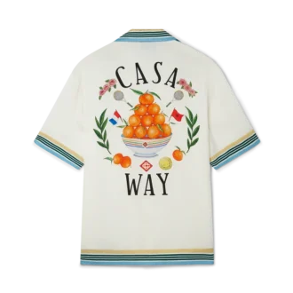 Casa Way Short Sleeve Silk Shirt