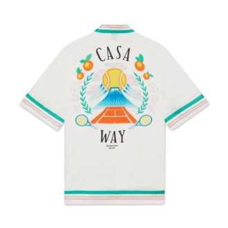 Casa Way Short Sleeve Silk Shirt