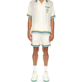Casa Way Short Sleeve Silk Shirt