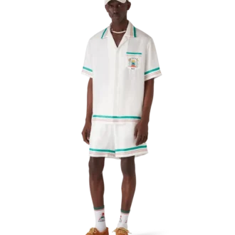 Casa Way Short Sleeve Silk Shirt