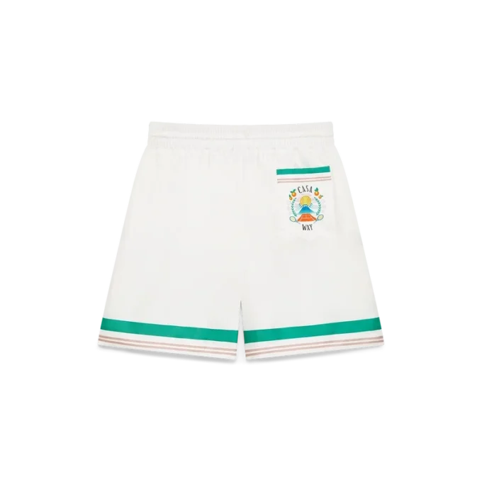 Casa Way Silk Shorts