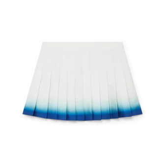 Casa Way Skate Pleated Silk Skirt