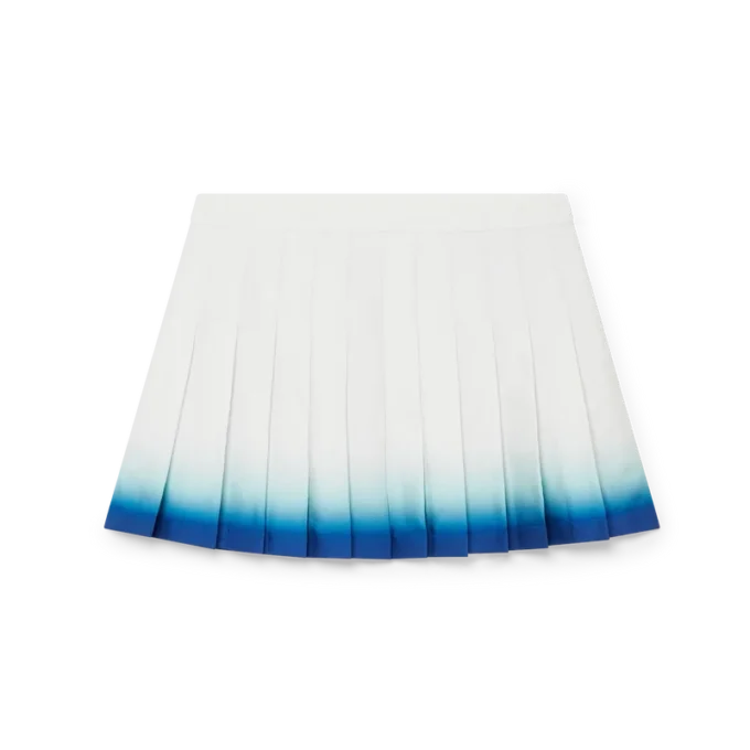 Casa Way Skate Pleated Silk Skirt Casa Way Skate Pleated Silk Skirt