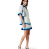 Casa Way Skate Pleated Silk Skirt Casa Way Skate Pleated Silk Skirt