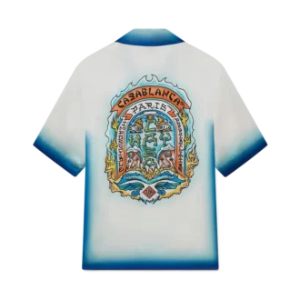 Casa Way Skate Short Sleeve Silk Shirt