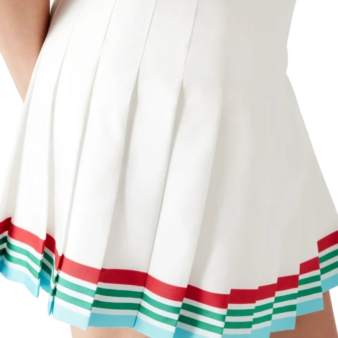 Casa Way World Series Pleated Silk Skirt Casa Way World Series Pleated Silk Skirt