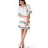 Casa Way World Series Short Sleeve Silk Shirt Casa Way World Series Short Sleeve Silk Shirt