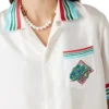 Casa Way World Series Short Sleeve Silk Shirt Casa Way World Series Short Sleeve Silk Shirt