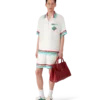 Casa Way World Series Short Sleeve Silk Shirt Casa Way World Series Short Sleeve Silk Shirt