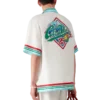 Casa Way World Series Short Sleeve Silk Shirt Casa Way World Series Short Sleeve Silk Shirt