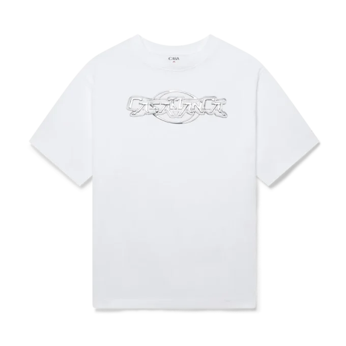 Casablanca Chrome Oversized Short Sleeve T-Shirt Casablanca Chrome Oversized Short Sleeve T-Shirt