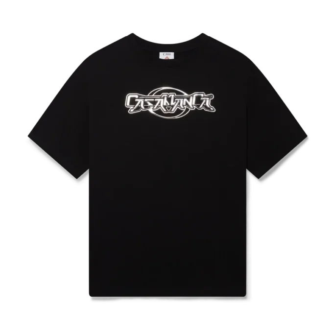 Casablanca Chrome Oversized Short Sleeve T-Shirt Casablanca Chrome Oversized Short Sleeve T-Shirt
