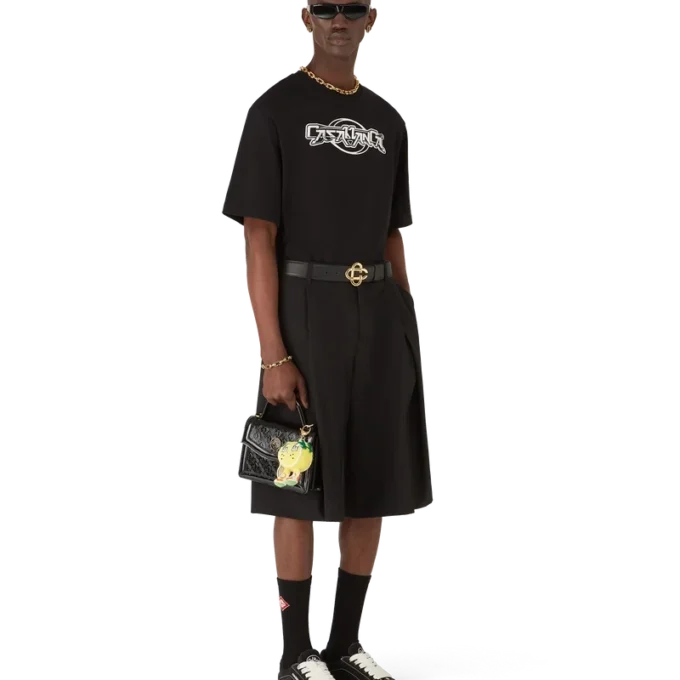 Casablanca Chrome Oversized Short Sleeve T-Shirt Casablanca Chrome Oversized Short Sleeve T-Shirt