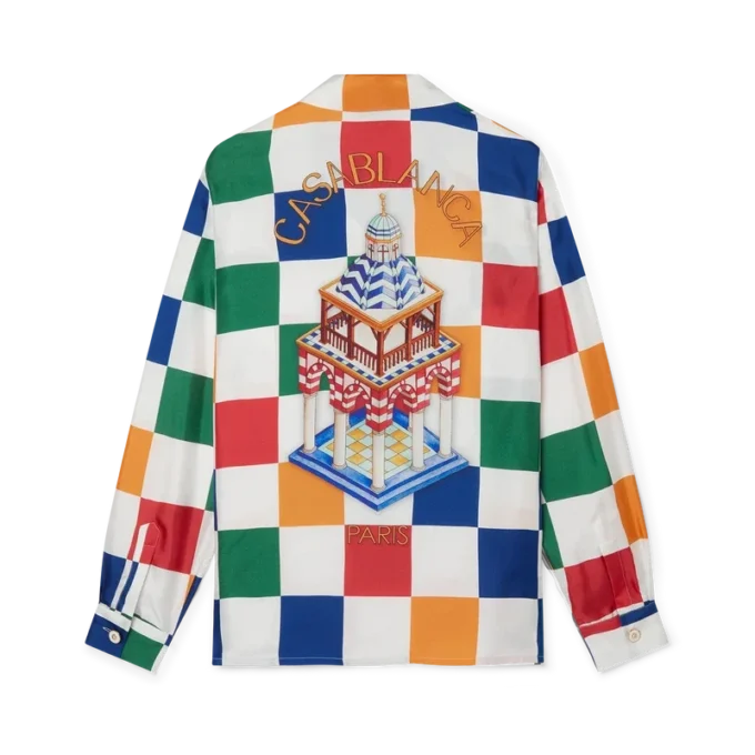 Casablanca Primary Check Shirt Casablanca Primary Check Shirt