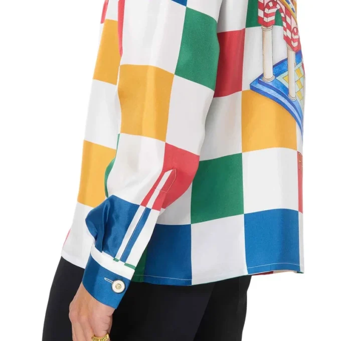 Casablanca Primary Check Shirt Casablanca Primary Check Shirt