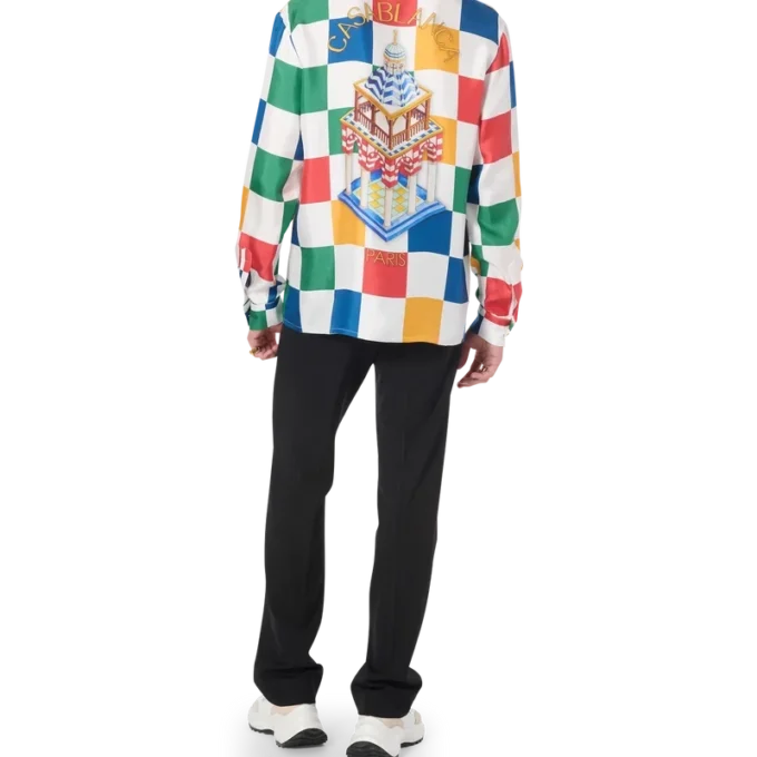 Casablanca Primary Check Shirt Casablanca Primary Check Shirt