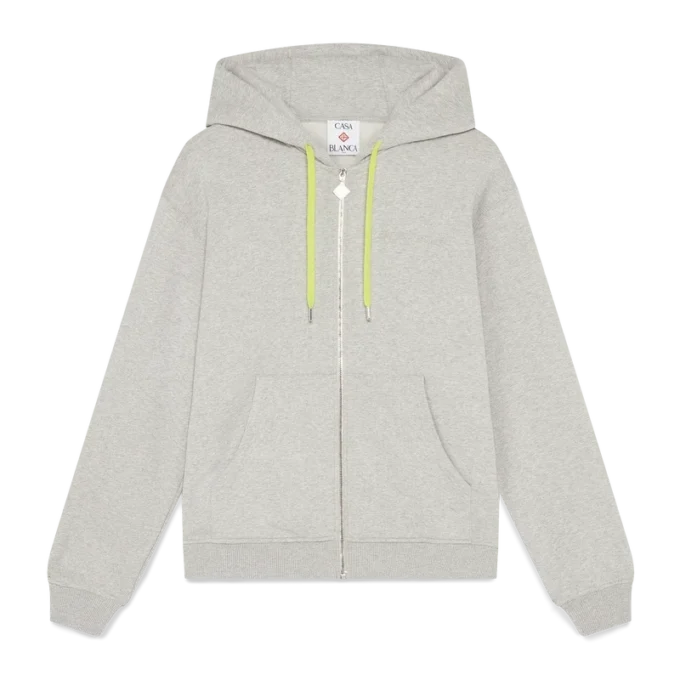 Cashmere Blend Zip-Up Hooded Sweatshirt Cashmere Blend Zip-Up Hooded Sweatshirt