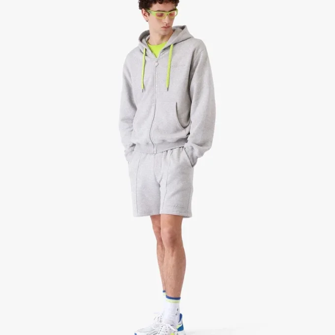 Cashmere Blend Zip-Up Hooded Sweatshirt Cashmere Blend Zip-Up Hooded Sweatshirt