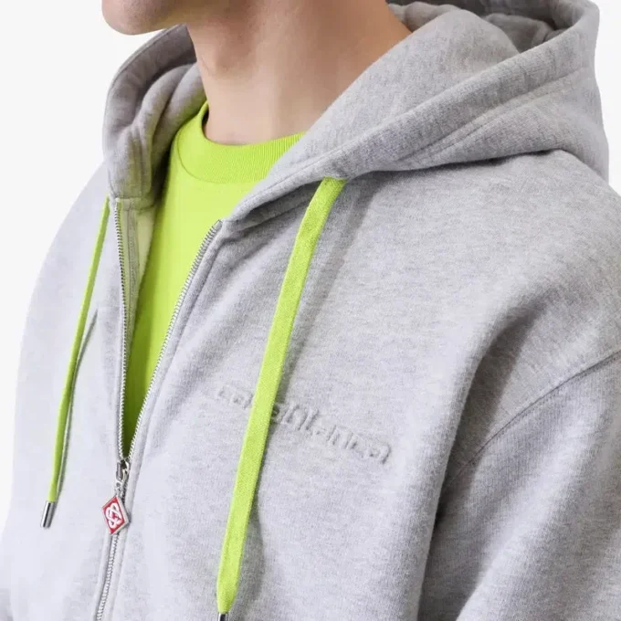 Cashmere Blend Zip-Up Hooded Sweatshirt Cashmere Blend Zip-Up Hooded Sweatshirt