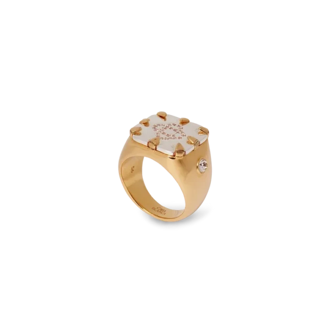 Cc Logo Signet Ring
