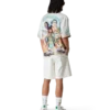 Celebration Du Sport Short Sleeve Silk Shirt