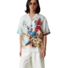Celebration Du Sport Short Sleeve Silk Shirt