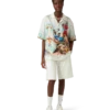 Celebration Du Sport Short Sleeve Silk Shirt