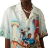 Celebration Du Sport Short Sleeve Silk Shirt