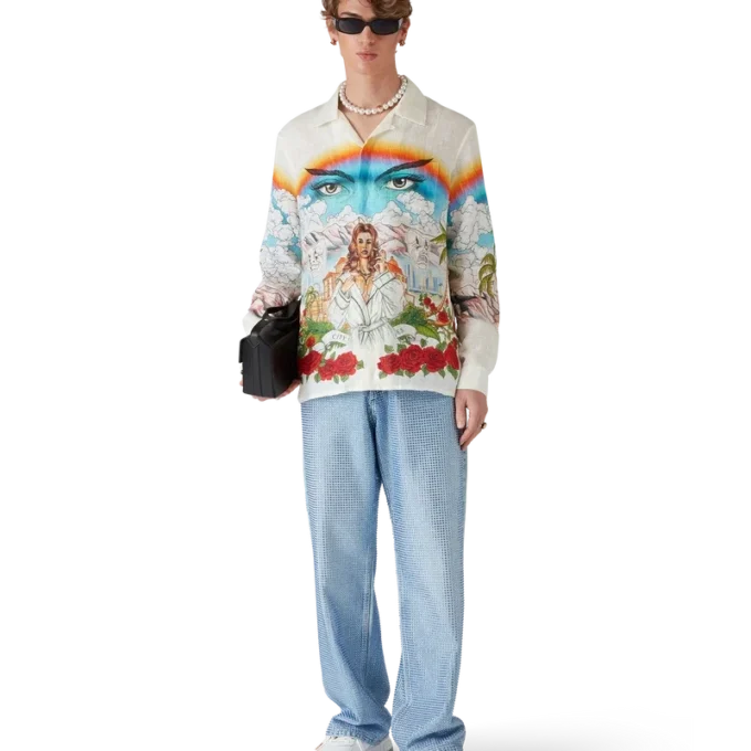Chateau Long Sleeve Linen Shirt