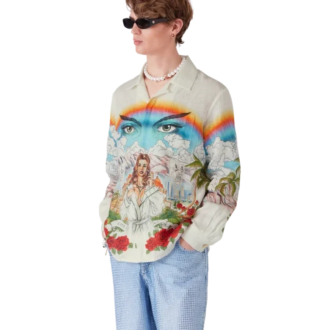 Chateau Long Sleeve Linen Shirt