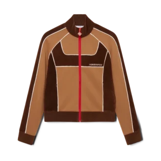 Chenille Panelled Track Jacket