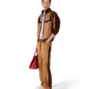 Chenille Panelled Track Pants Chenille Panelled Track Pants