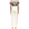 Chevaux Sauvages Cropped Silk Shirt Chevaux Sauvages Cropped Silk Shirt