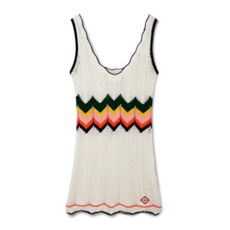 Chevron Lace Dress