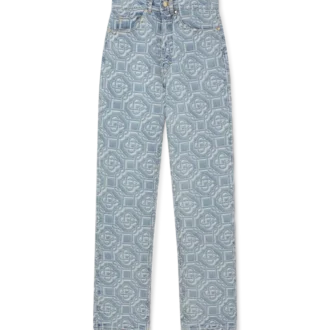 Classic Monogram Bleached Denim Pant