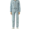 Classic Monogram Bleached Denim Pant