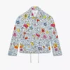 Collage D’icones Graphiques Repeat Zip-Up Jacket