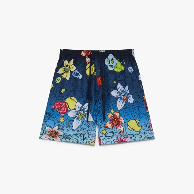 Collage D’icones Graphiques Silk Shorts