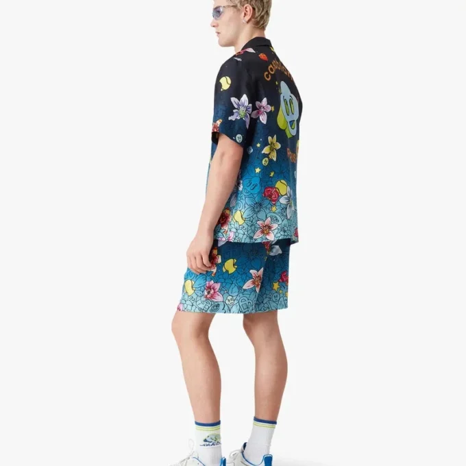 Collage D’icones Graphiques Silk Shorts
