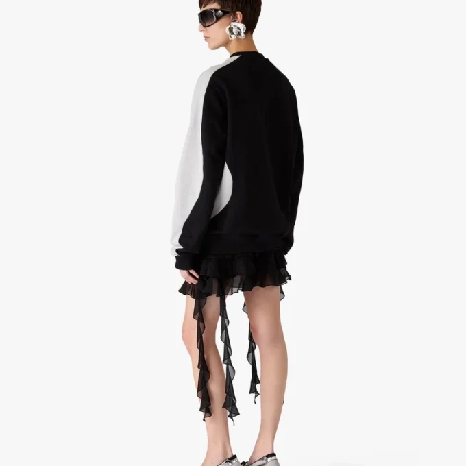 Colourblock Long Sleeve Sweatshirt