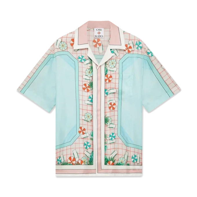 Copacabana Short Sleeve Silk Shirt
