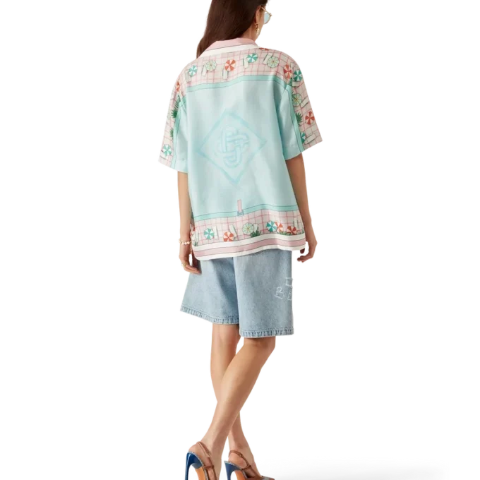 Copacabana Short Sleeve Silk Shirt