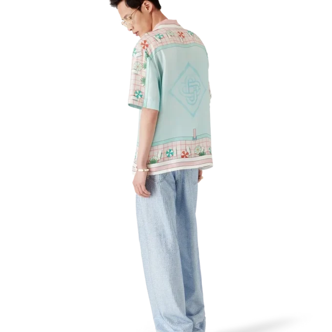 Copacabana Short Sleeve Silk Shirt