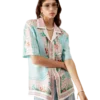 Copacabana Short Sleeve Silk Shirt